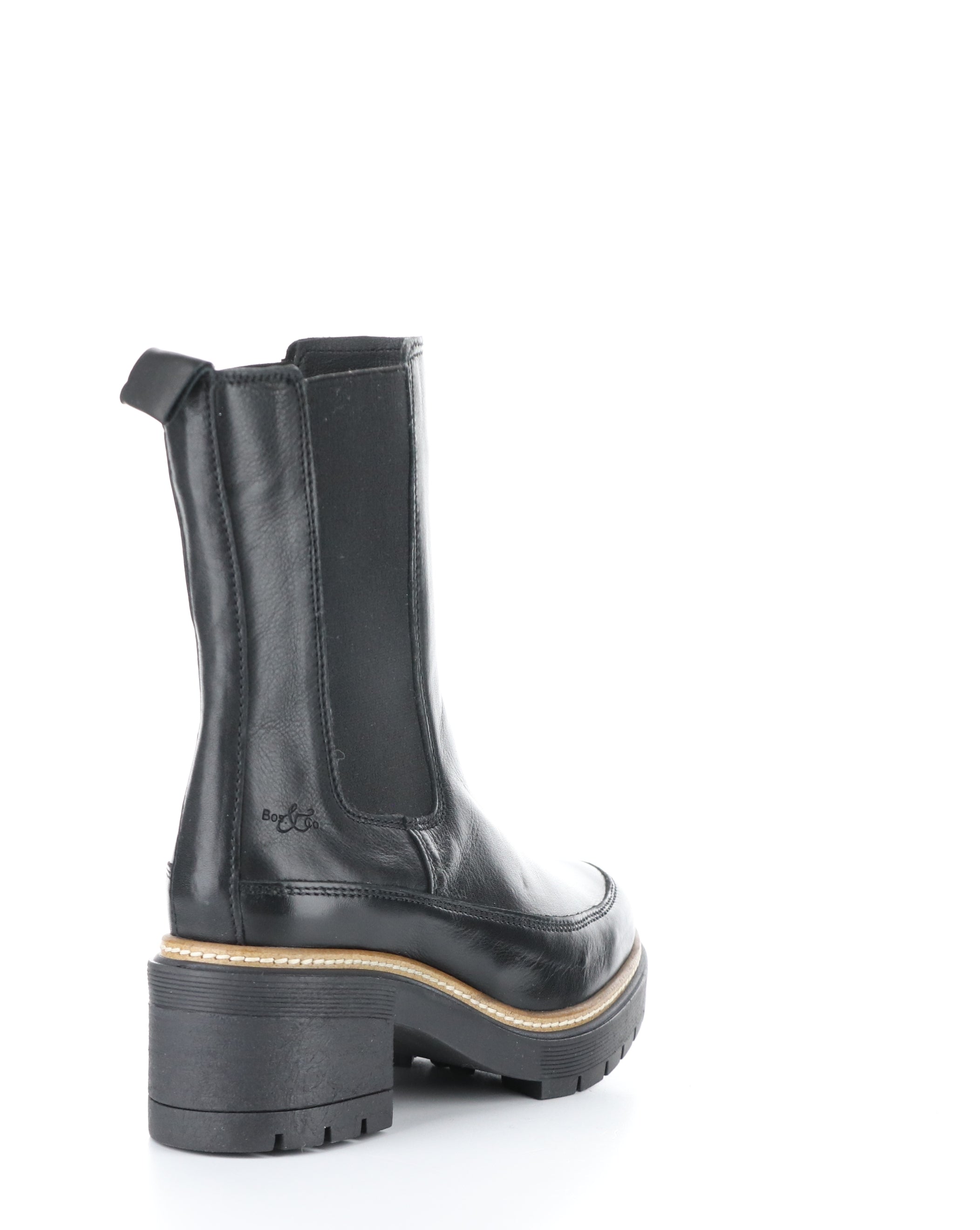 ZOZI BLACK Elasticated Boots